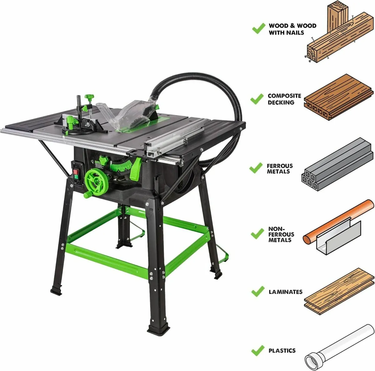 Fury 5-S Table Saw Multi-Material Multi-Purpose - Image 3