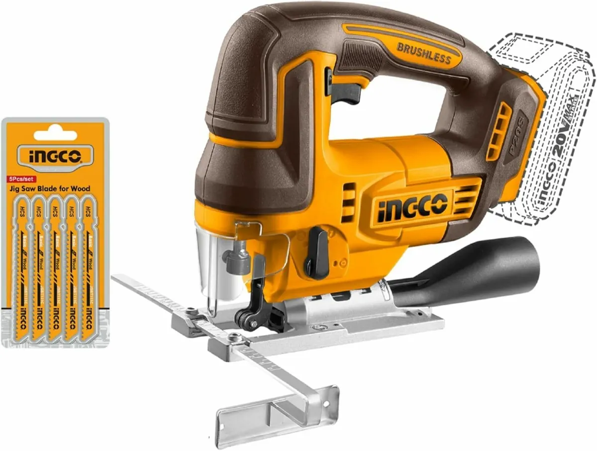 20V Cordless Jig Saw (Body Only) Brushless Motor - Image 1