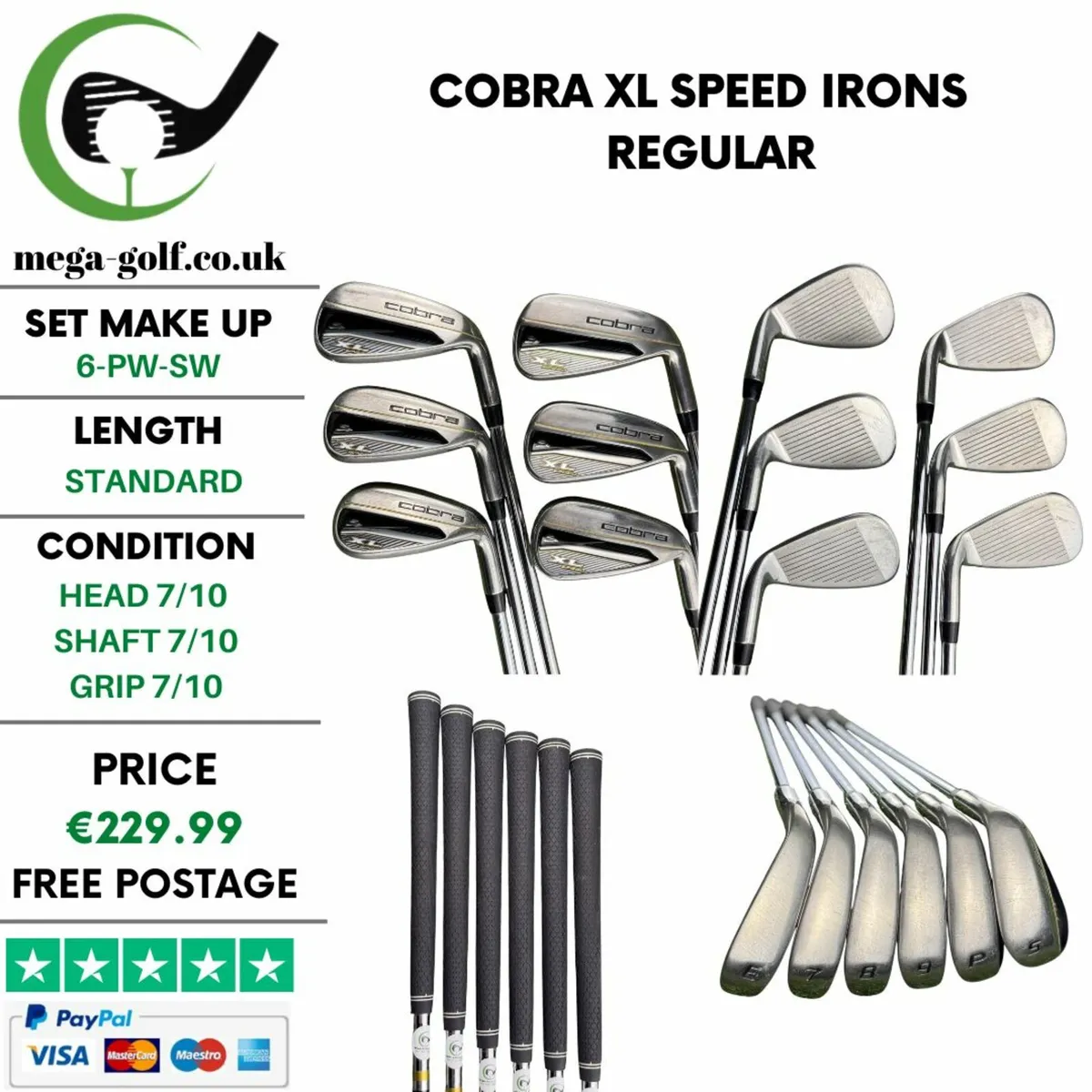 Cobra XL Speed Irons / 6-Pw-Sw / Regular - Image 1