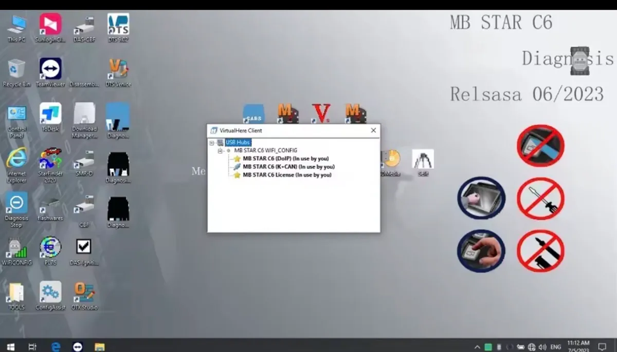MB Star C6 VCI DOIP Wifi C6 Multiplexer - Image 4