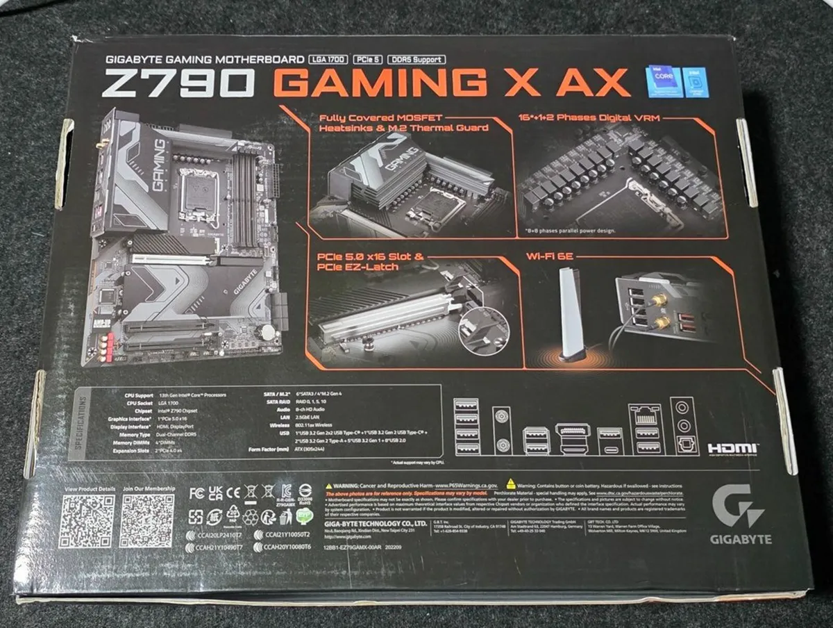 Gigabyte Z790 Motherboard + I5-14600K CPU - Image 2