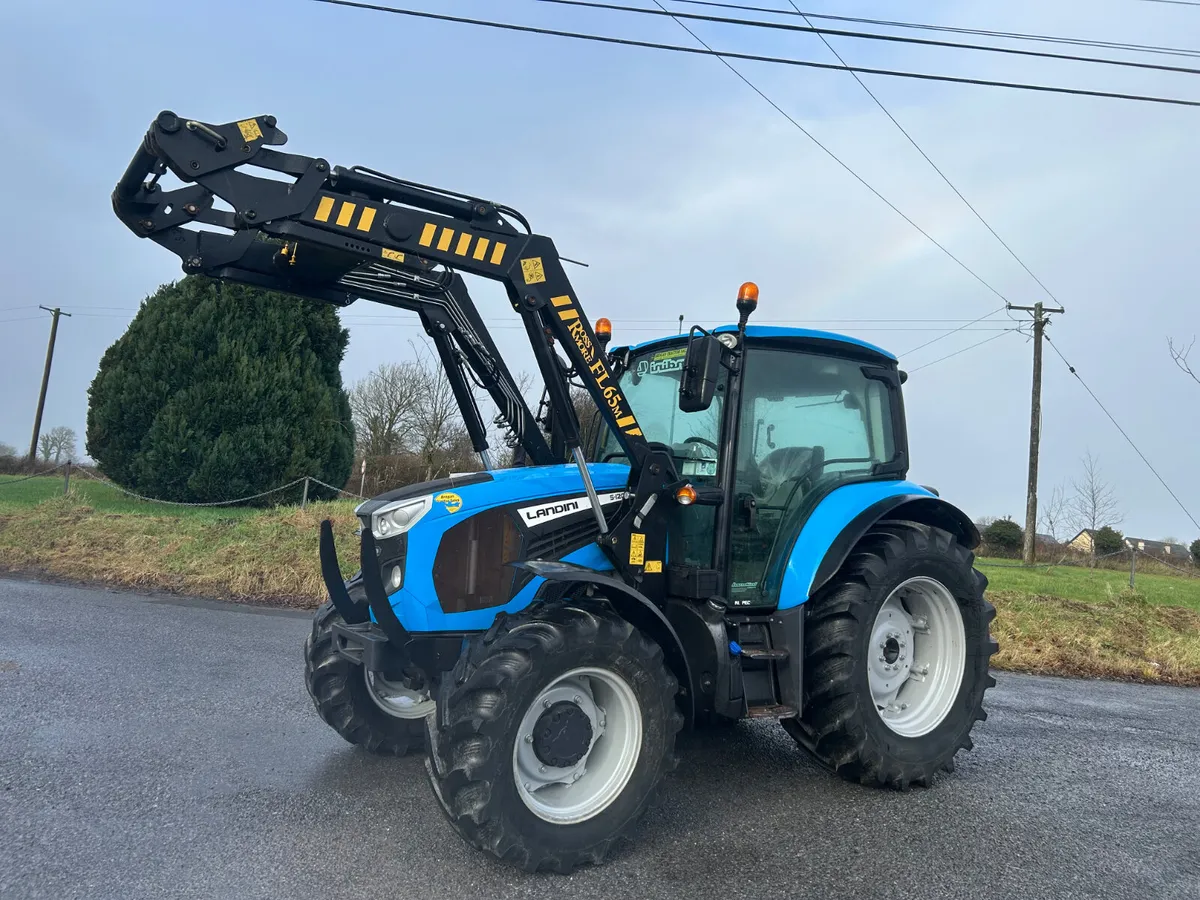2023 Landini 5-120 with RossMore Loader - Image 1