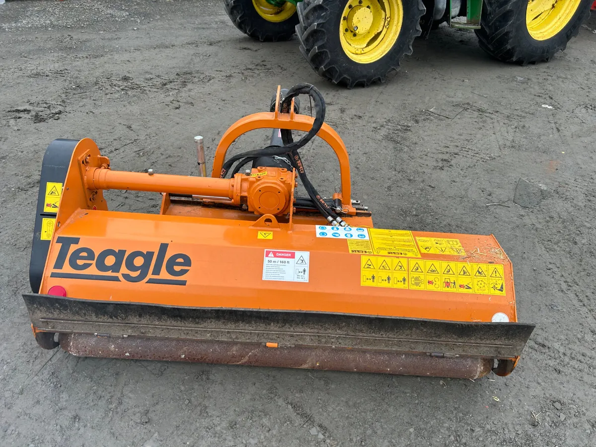 2022 Teagle 1.6M Flail Mower - Image 1