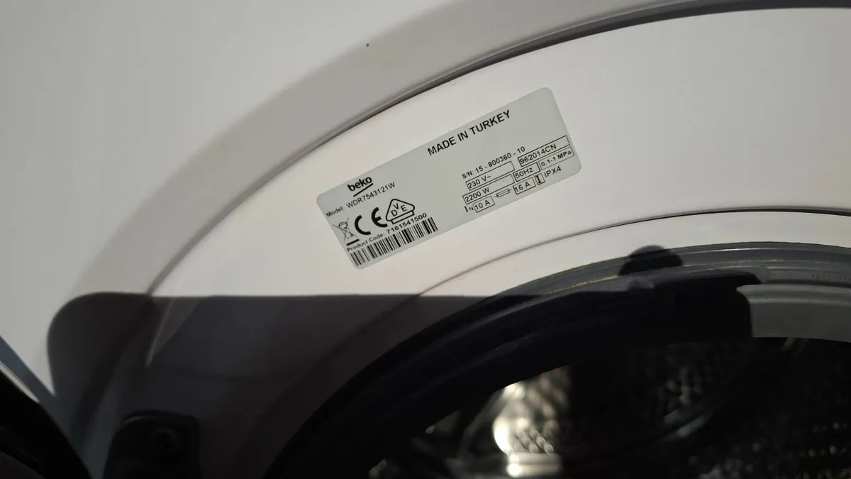 Washing machine and dryer,  2 in 1 - Image 4