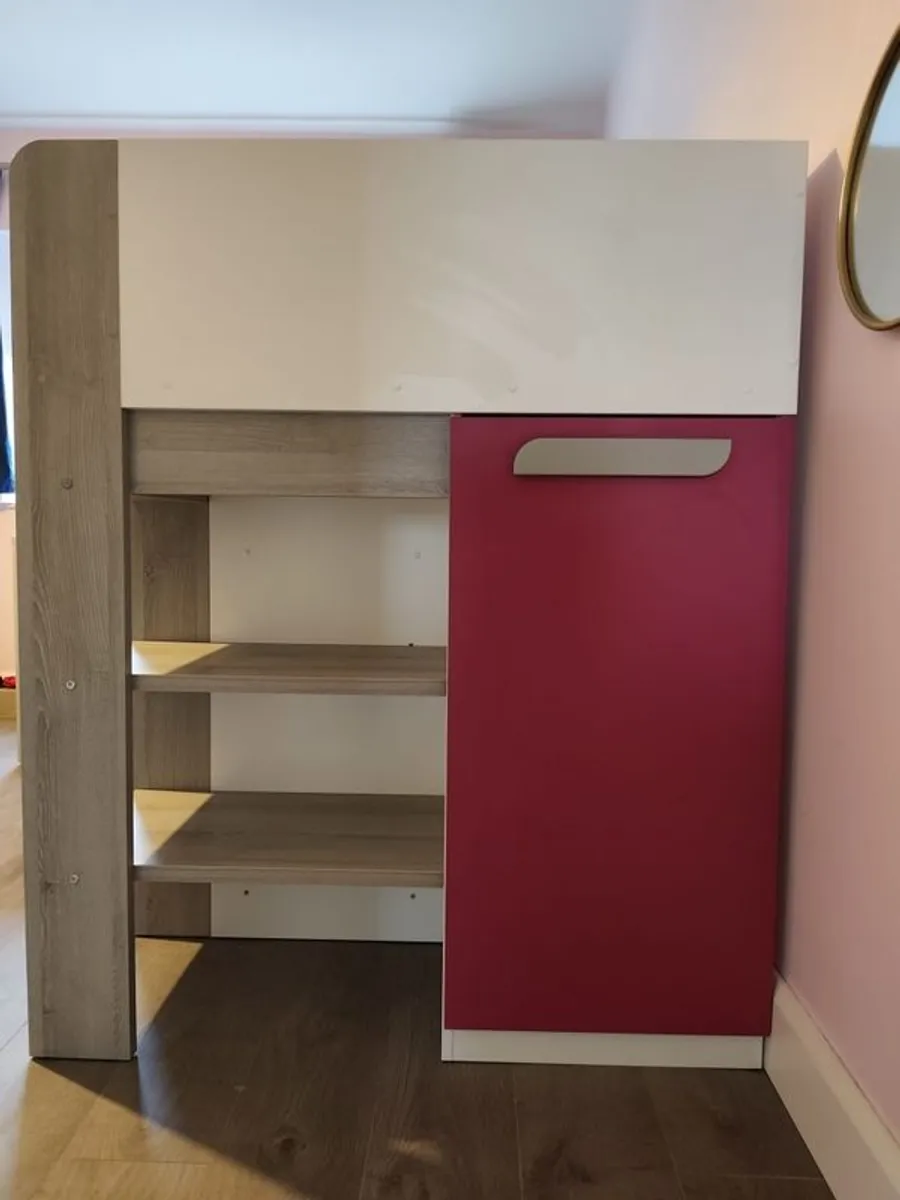 bunk bed with desk - Image 3