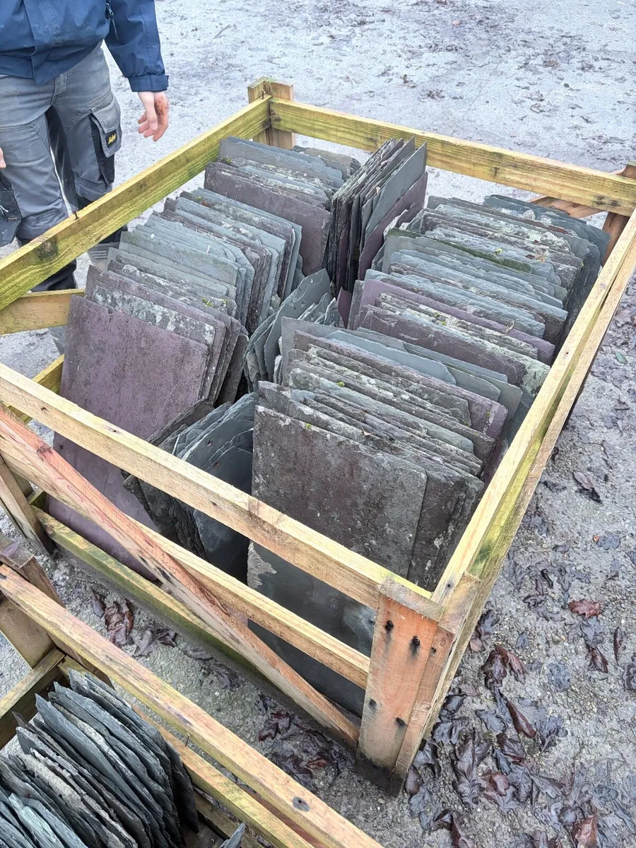 Old Natural Slates. Need gone asap. - Image 1