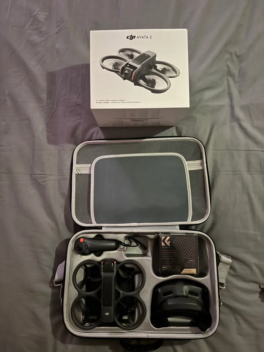 DJI Avata 2 Fly More Combo 3 batteries - Image 1