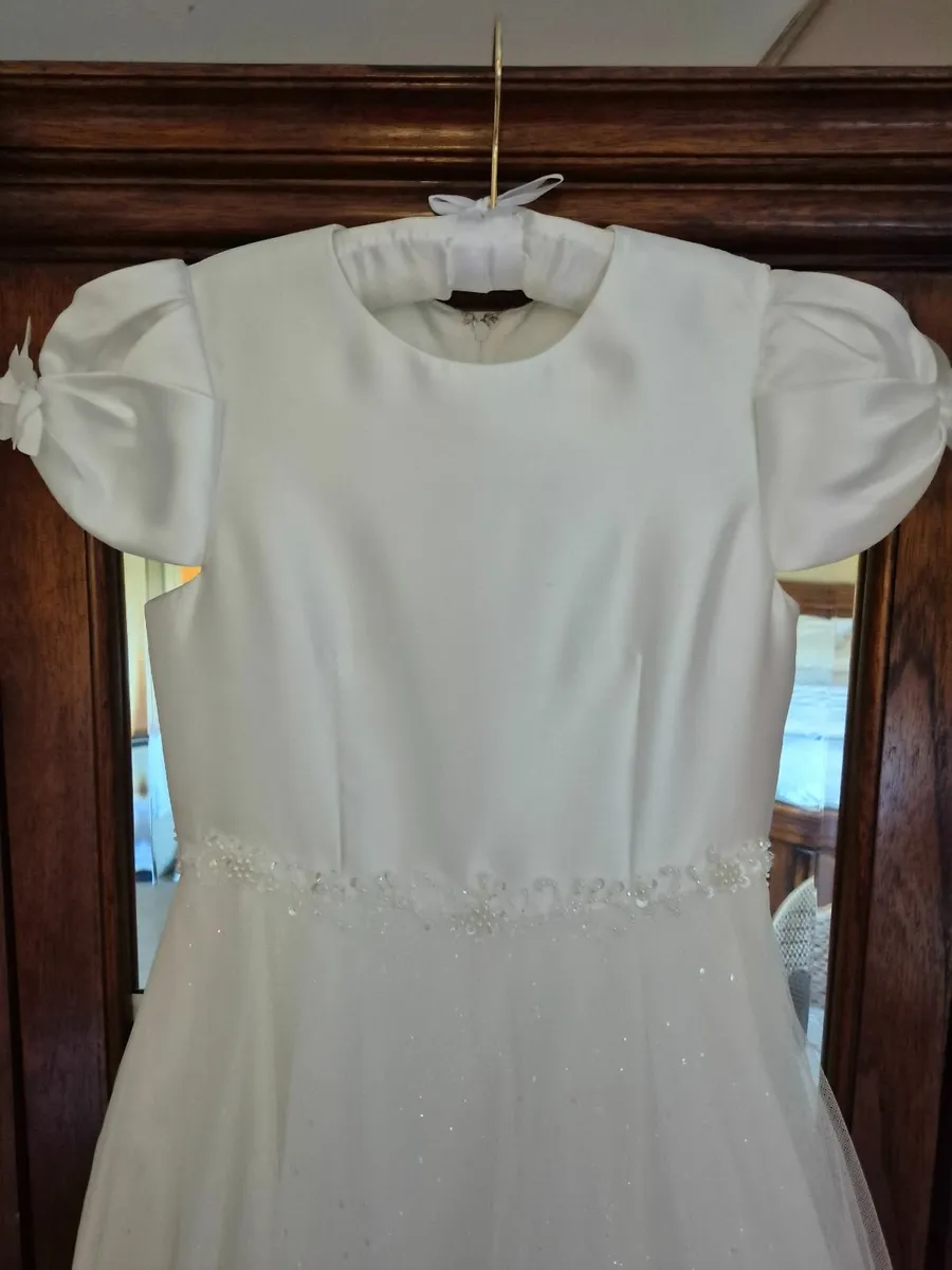 Isabella Communion Dress – Ivory Size 30 - Image 4