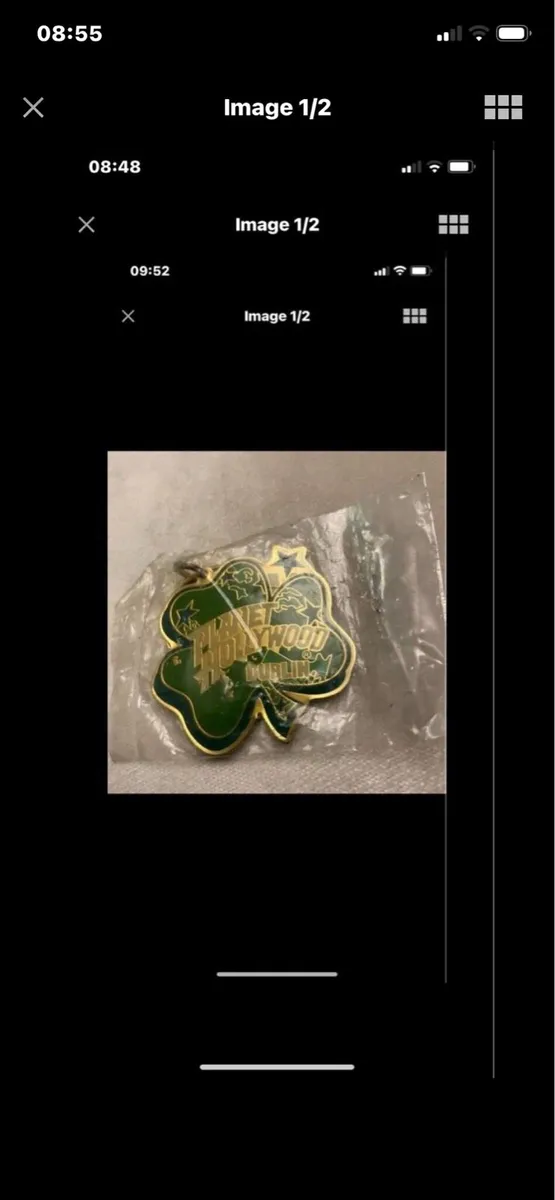 Very Rare Planet Hollywood Dublin Key Ring - Image 1