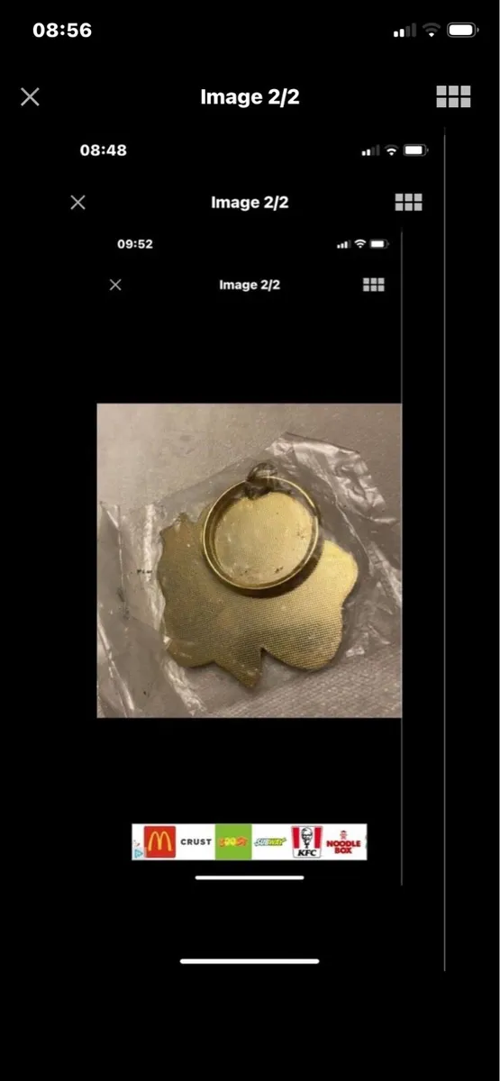 Very Rare Planet Hollywood Dublin Key Ring - Image 2