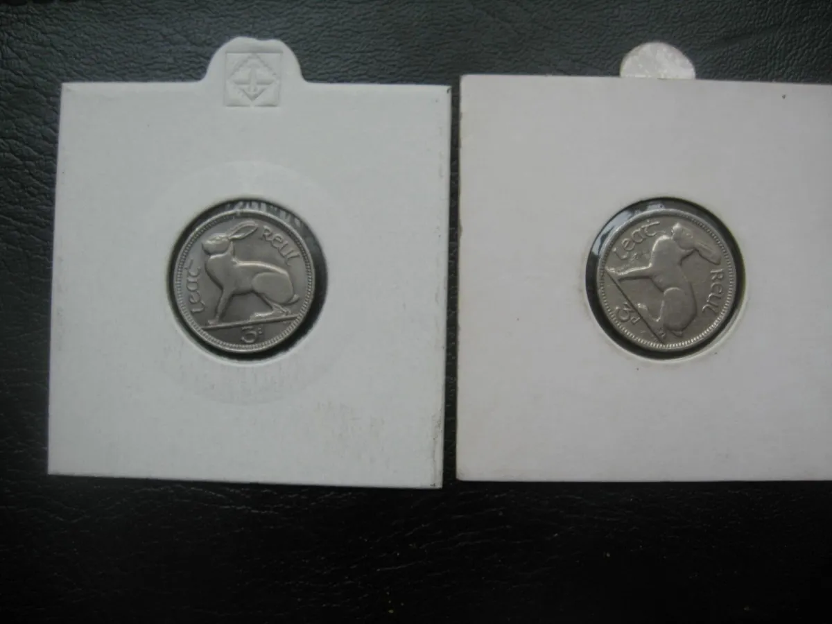 Irish 3d Three Pence Coins - Various Prices - Image 3
