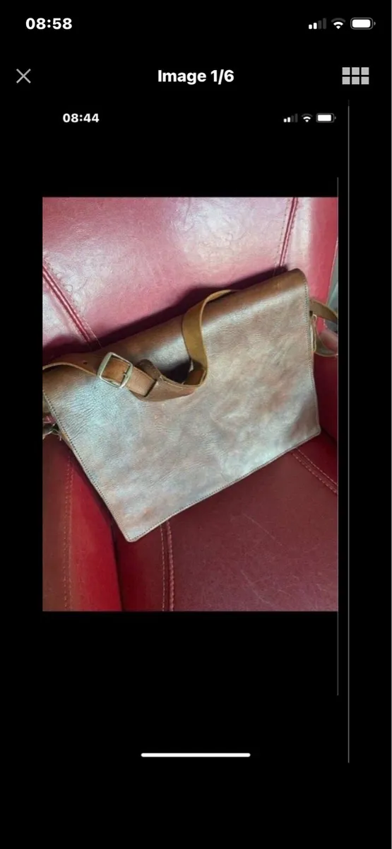Quality Leather Satchel/ Laptop Bag - Image 1