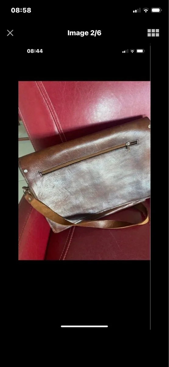 Quality Leather Satchel/ Laptop Bag - Image 2