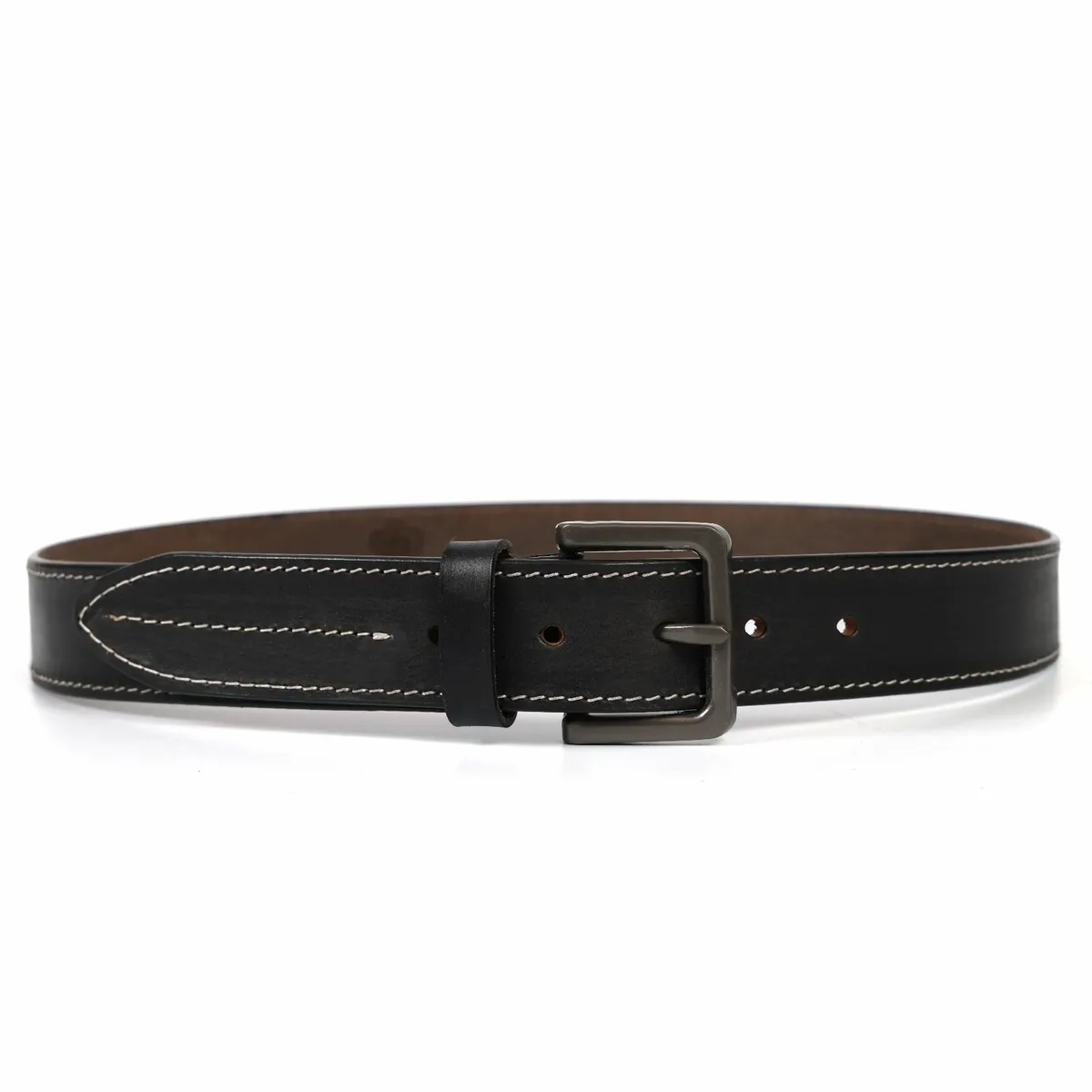 Handmade Genuine Leather Unisex Belt - Image 3
