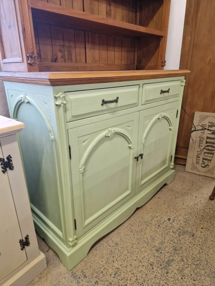Vintage pine kitchen dresser - Image 3