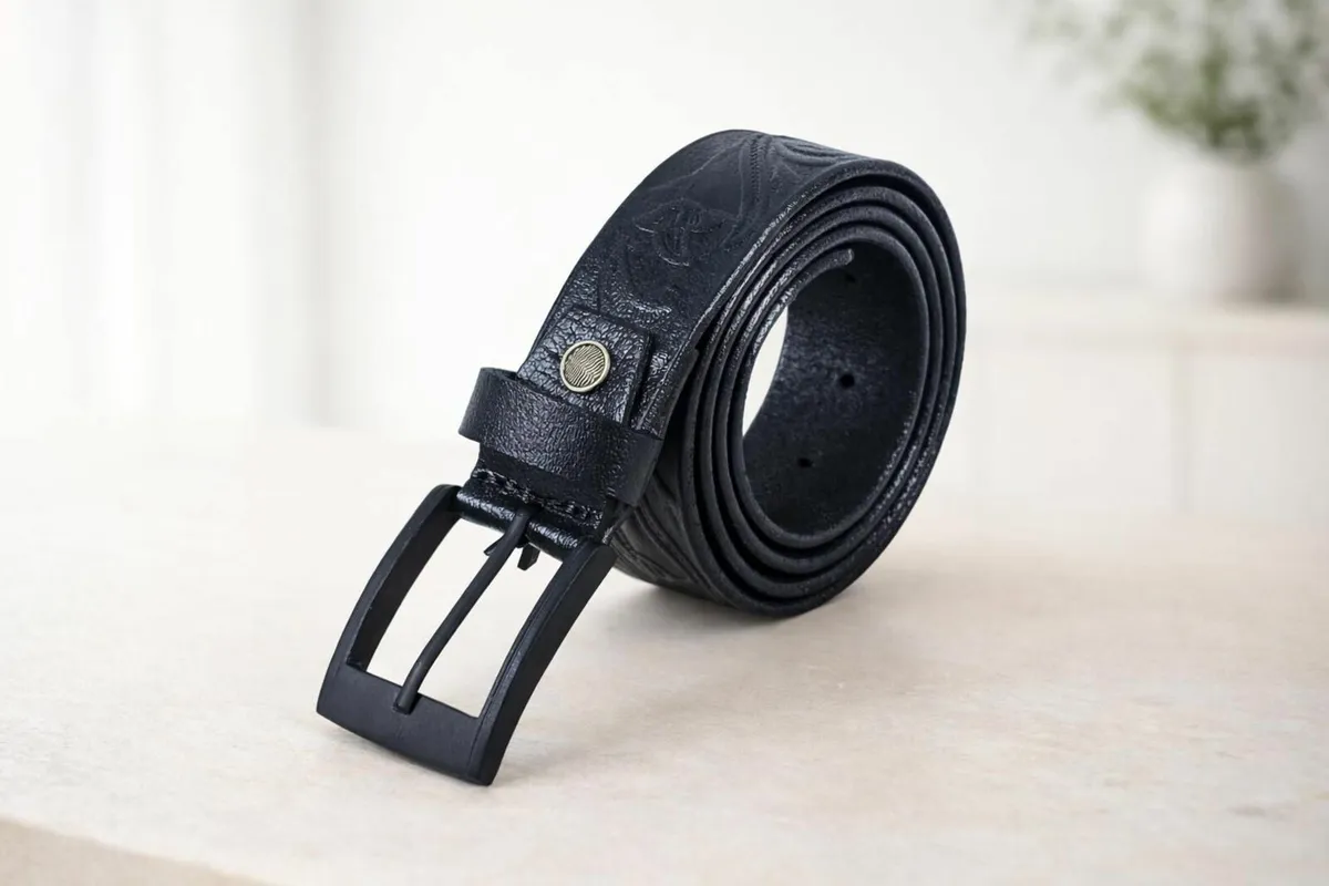Handmade Everyday Genuine Leather Belt - Image 3