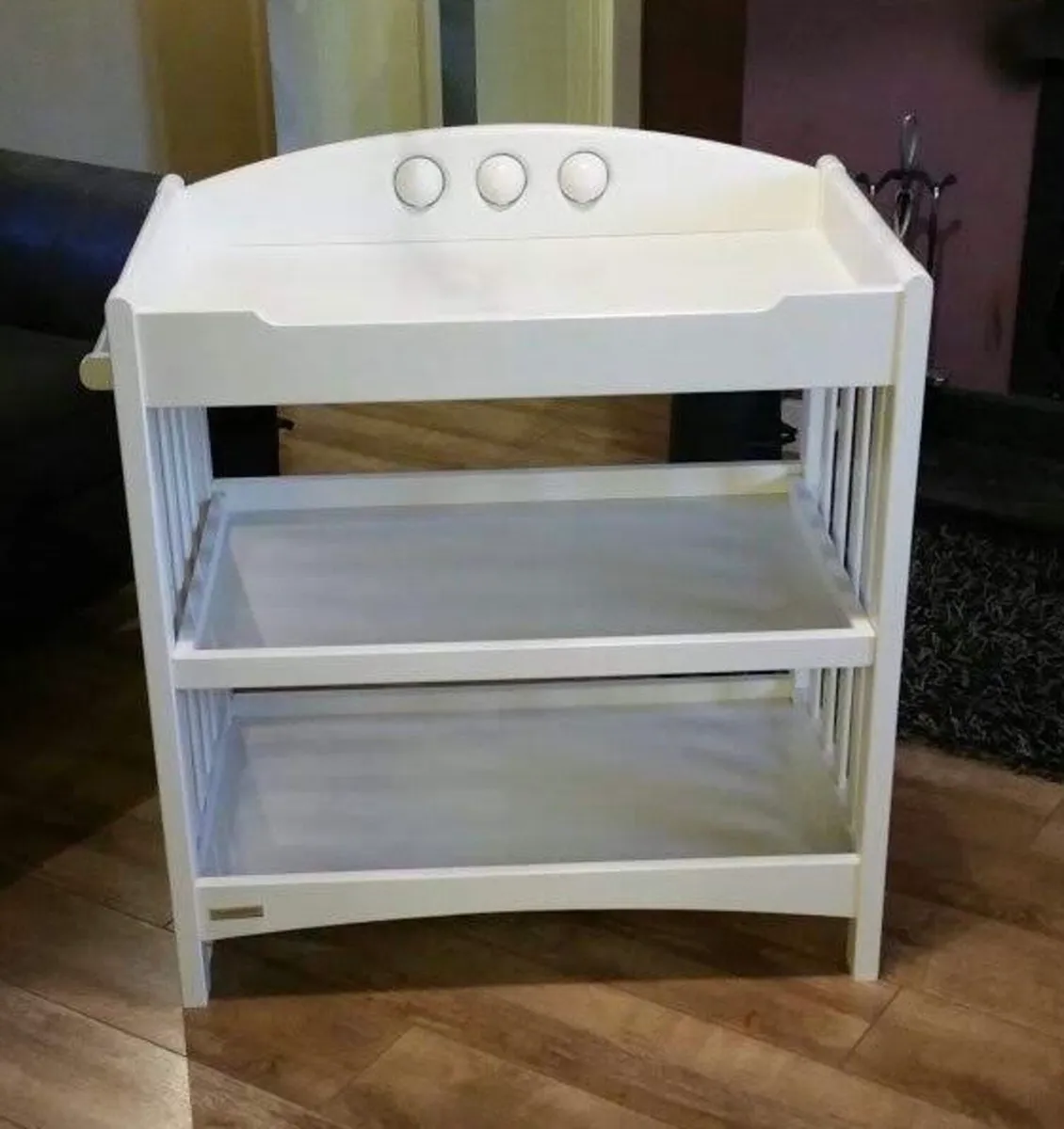 Cot / Toddler bed & Baby changing unit - Image 1