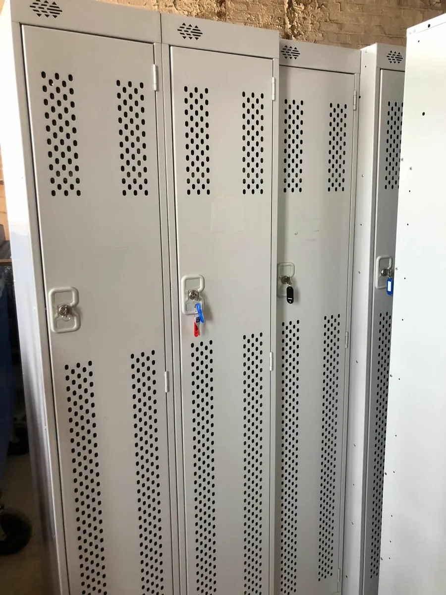 Preowned QMP Perforated Door Lockers - £90+VAT - Image 1