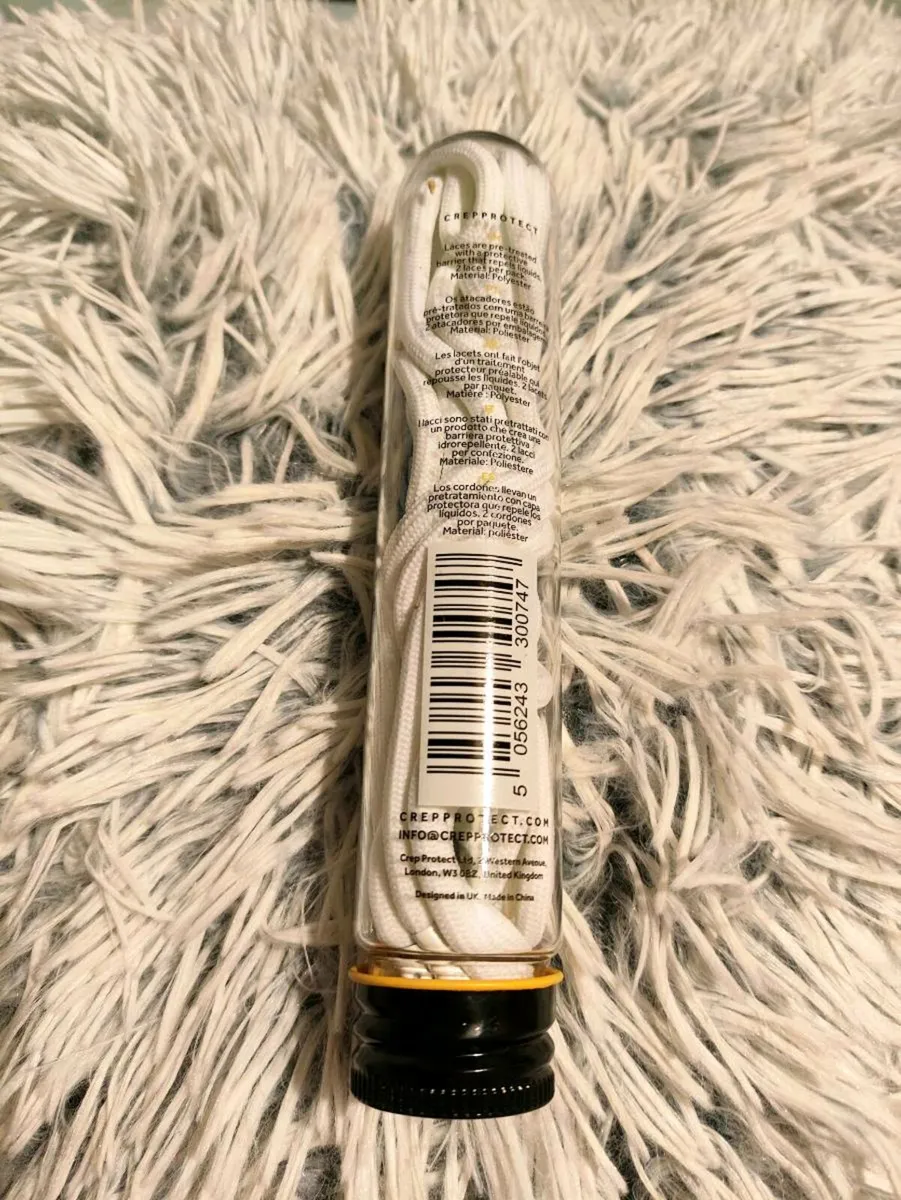 👟 Crep Protect ICE WHITE ROUND Sneaker Laces – Pr - Image 3