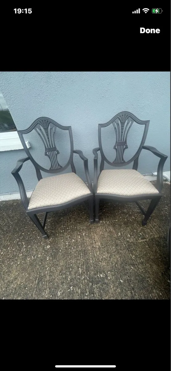 Carver chairs - Image 1