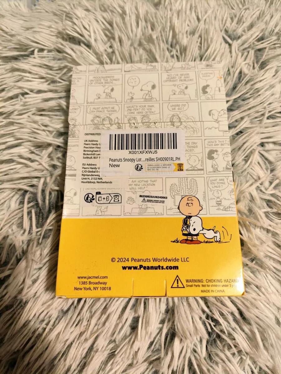 Peanuts Earrings Set – Snoopy, Woodstock & Hearts - Image 3