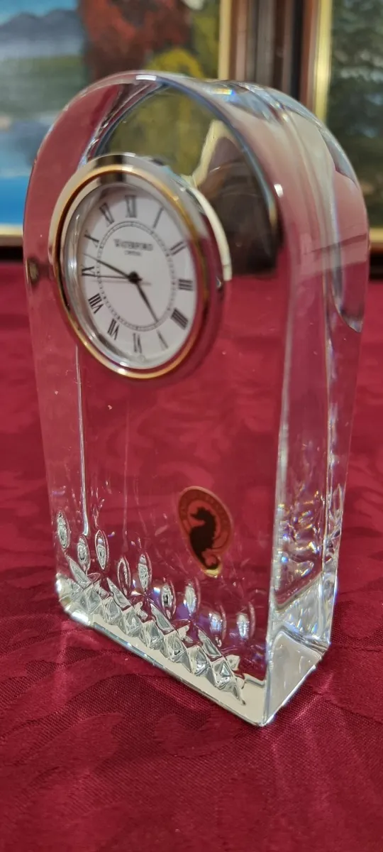 InGift Box Waterford Crystal Lismore Essence Clock - Image 4