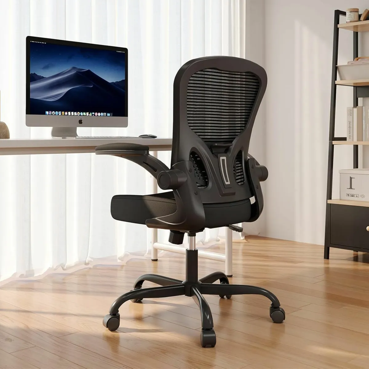 Ergonomic Office Chair High Back Mesh Desk with - Image 2