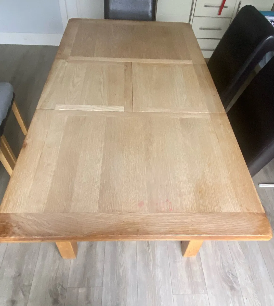 Saoirse Solid Oak Extendable Dining Table - Image 4