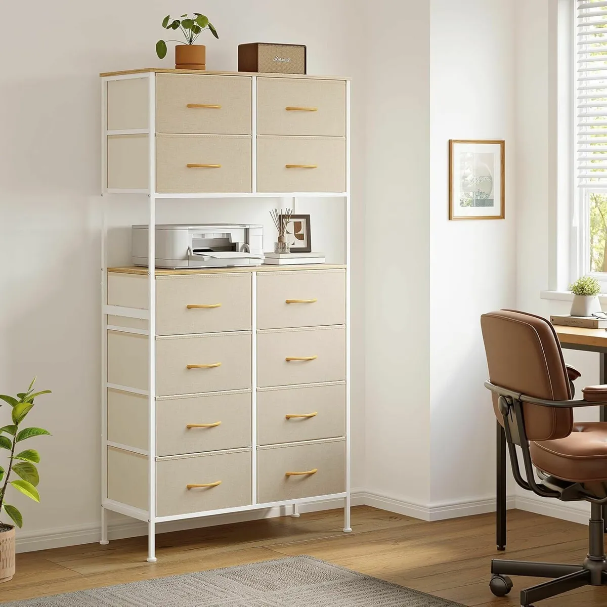 12-Drawer Chest Bedroom of Drawers Large Capacity - Image 2