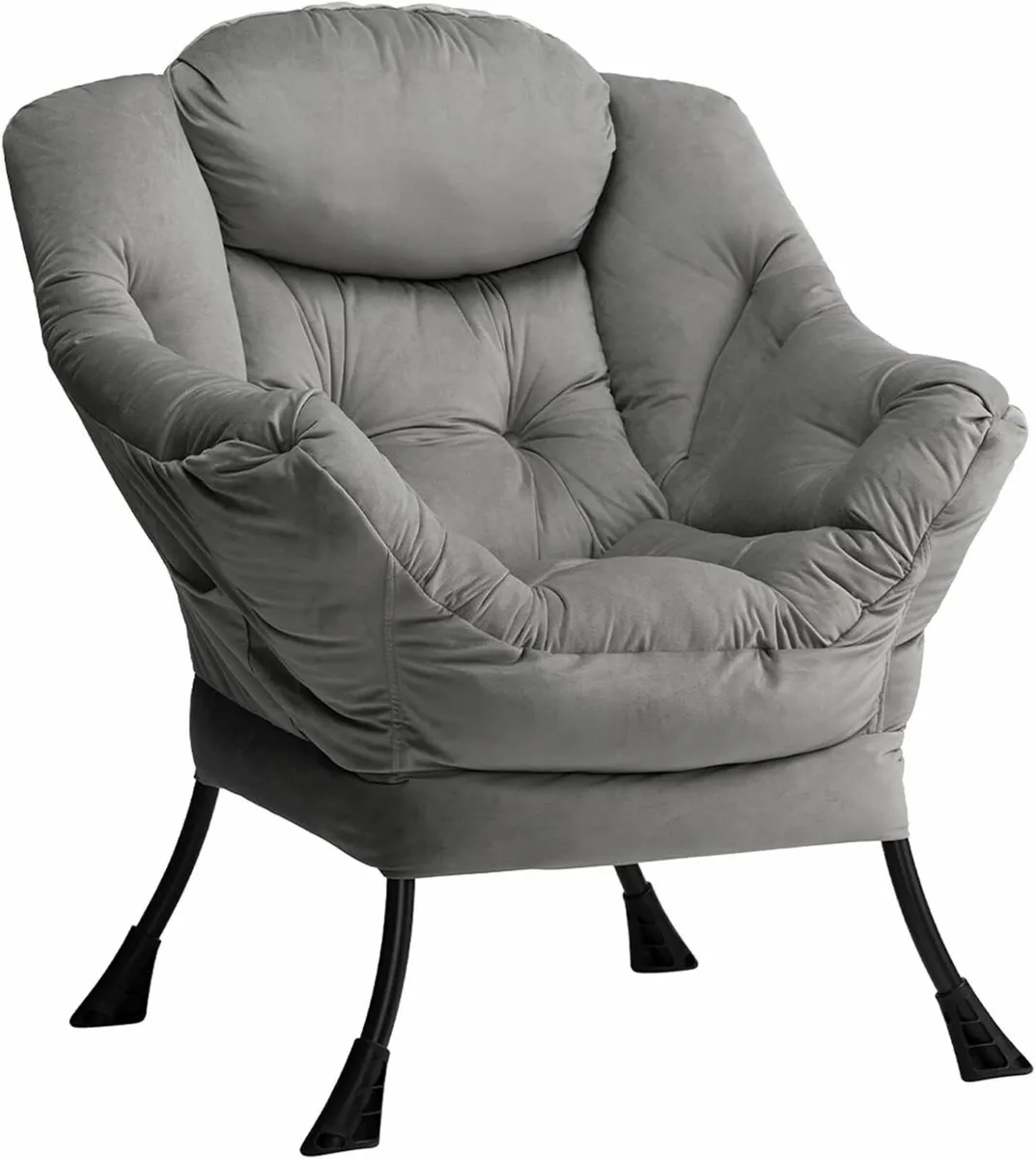 Armchair Chairs Living Room Reading Chair Velvet - Image 1