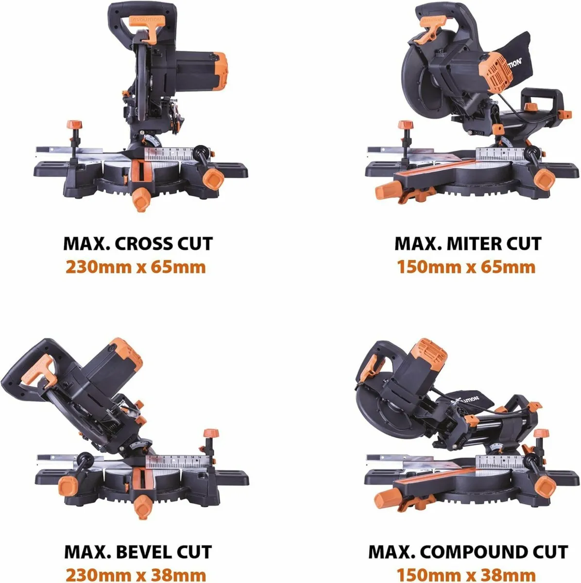 R210SMS+ Sliding Mitre Saw With Multi-Material - Image 4