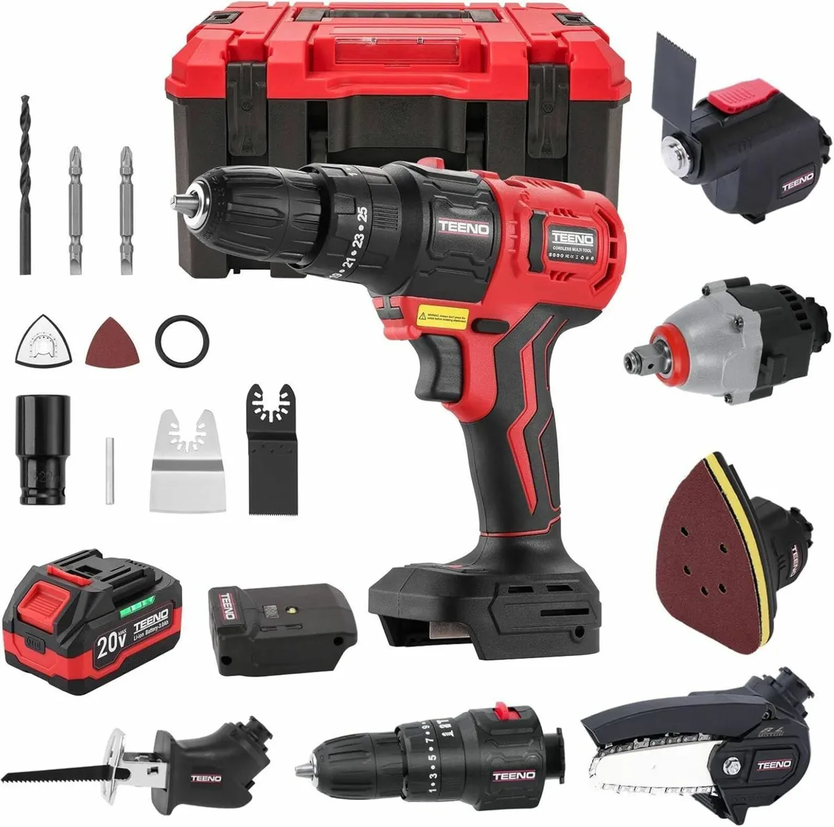 20V Cordless Combination Kit 8-in-1 Multi-Function - Image 1