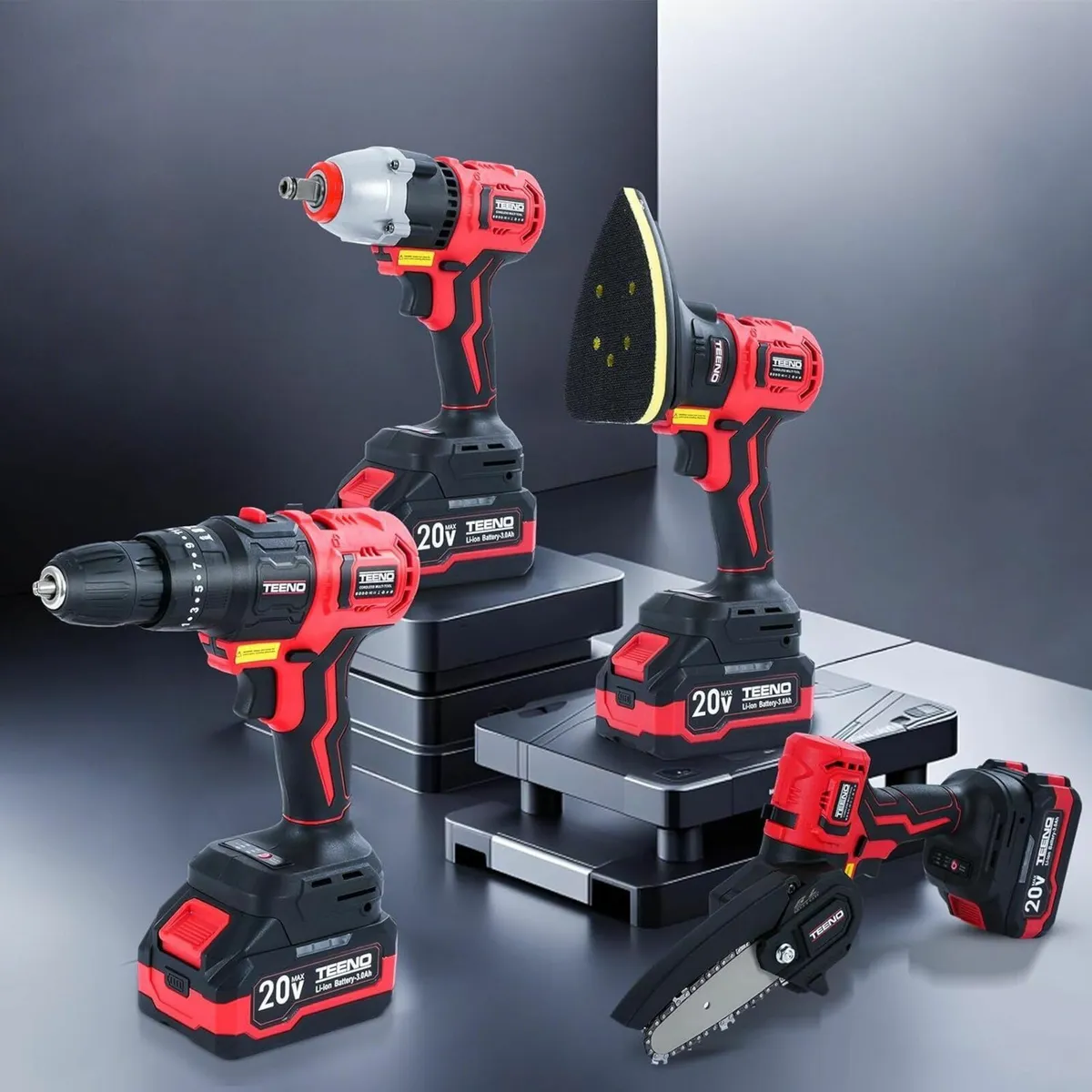 20V Cordless Combination Kit 8-in-1 Multi-Function - Image 2