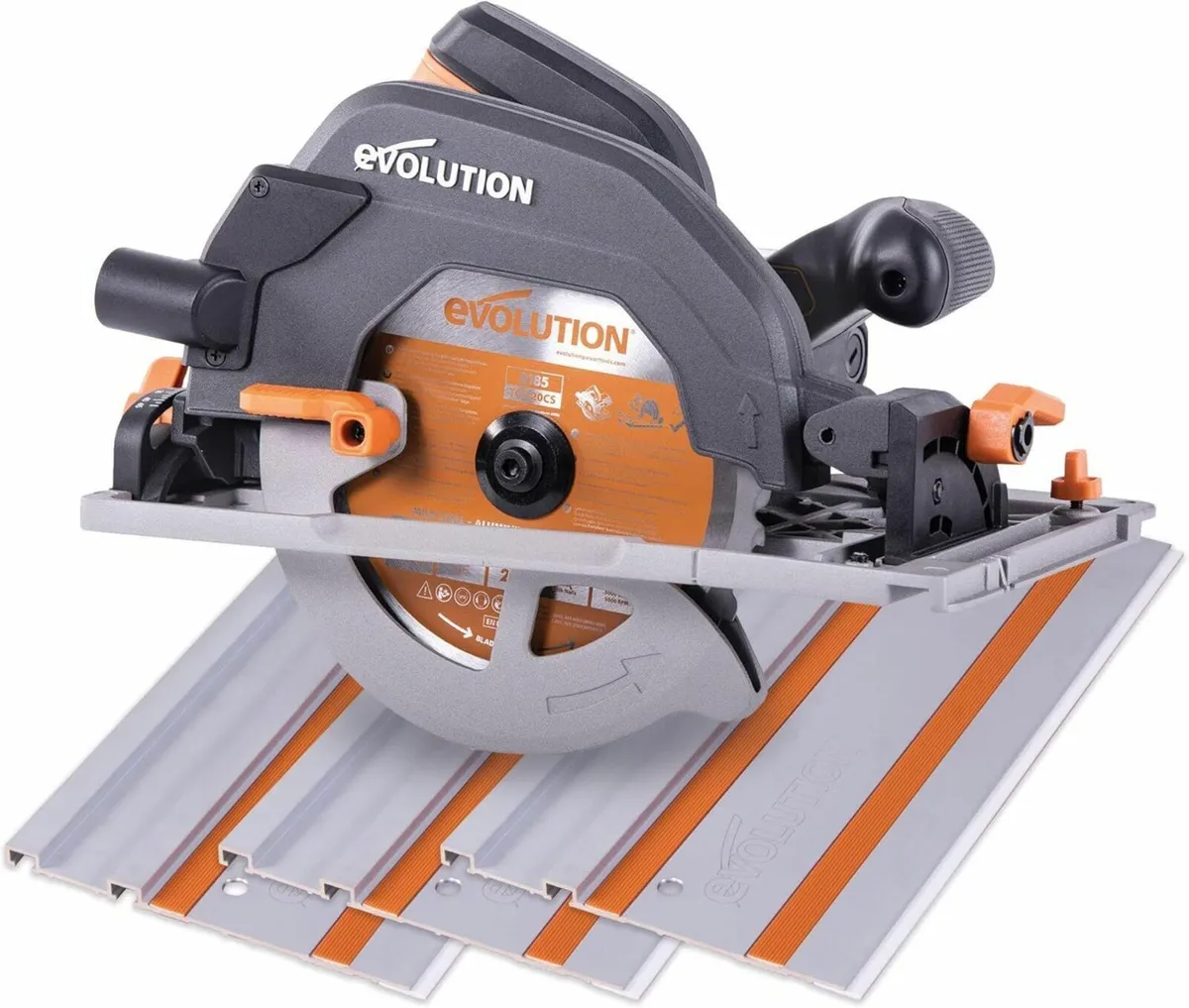 R185CCSX Circular Saw With mm 3-Piece Track - Image 1