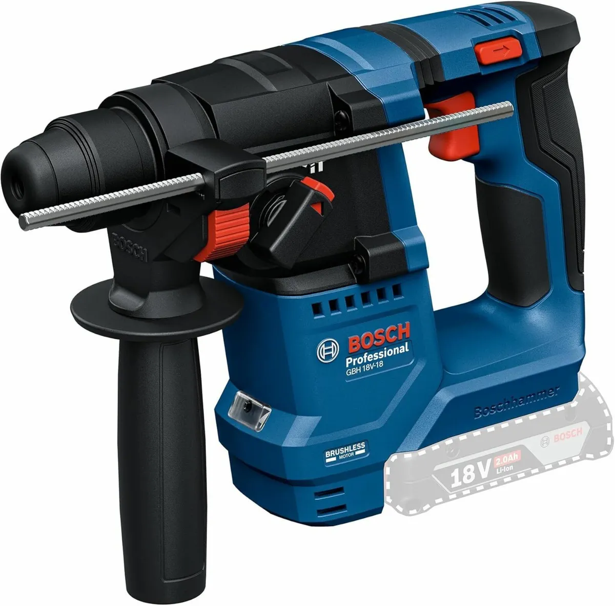 18V System Cordless Rotary Hammer GBH 18V-18 (SDS - Image 1