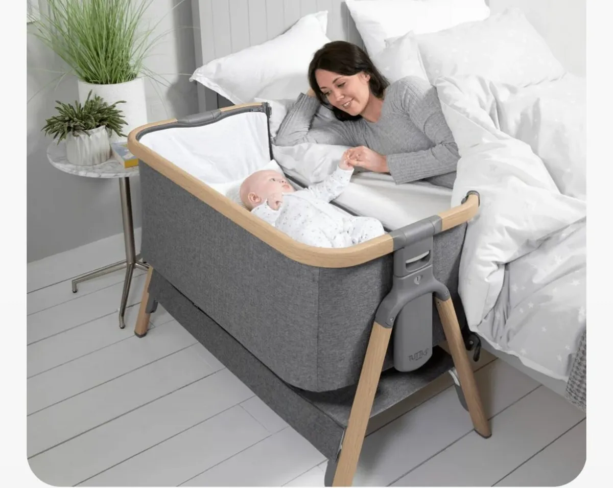 Tutti Bambini CoZee Bedside Crib - Image 1