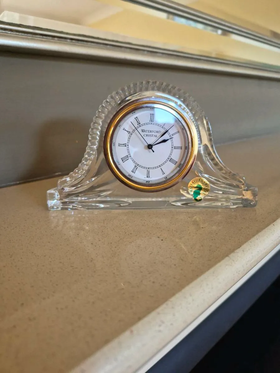 Waterford Crystal Mantle Clock - Image 1