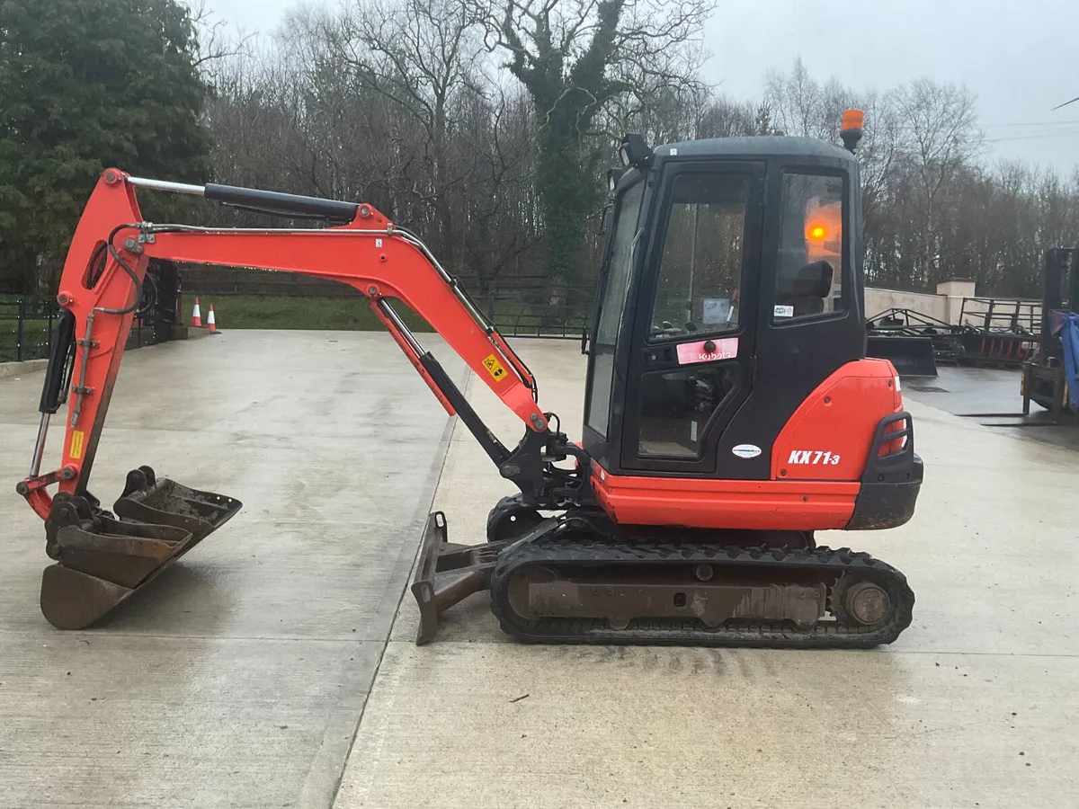 Kubota KX71-3 Mini Digger - Image 2