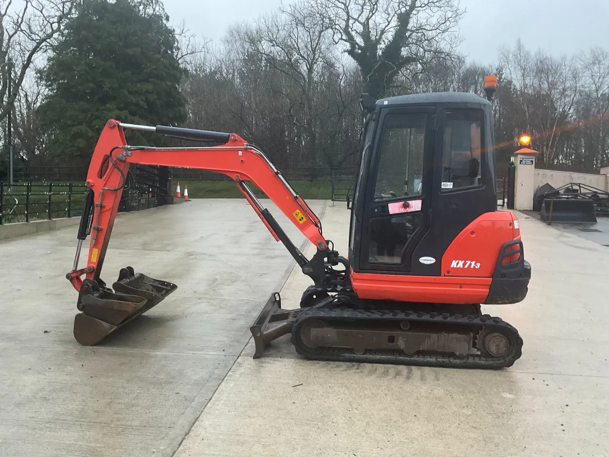 Kubota KX71-3 Mini Digger - Image 1