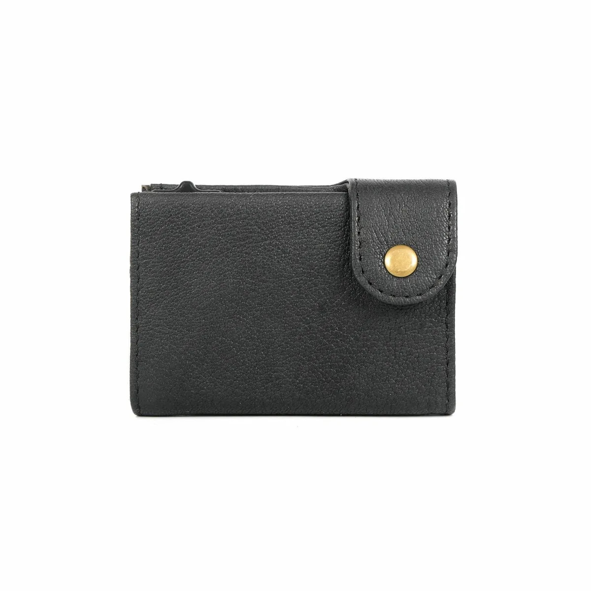 Genuine Leather RFID Blocking Pop-Up Card Holder - Image 4