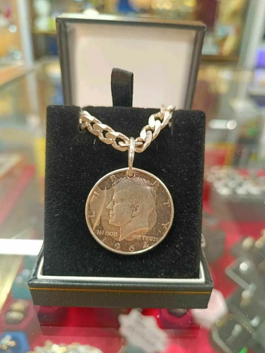 1964 Silver Dollar Necklace - Image 3