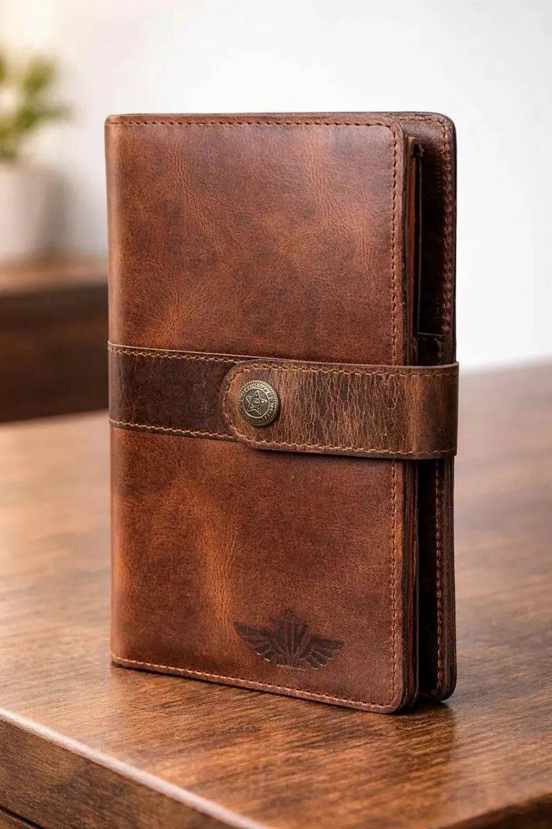 Travel Passport Wallet with RFID Protection - Image 3