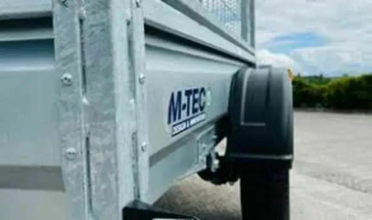 M-Tec 6ft x 4ft Single Axle Trailer - Image 3
