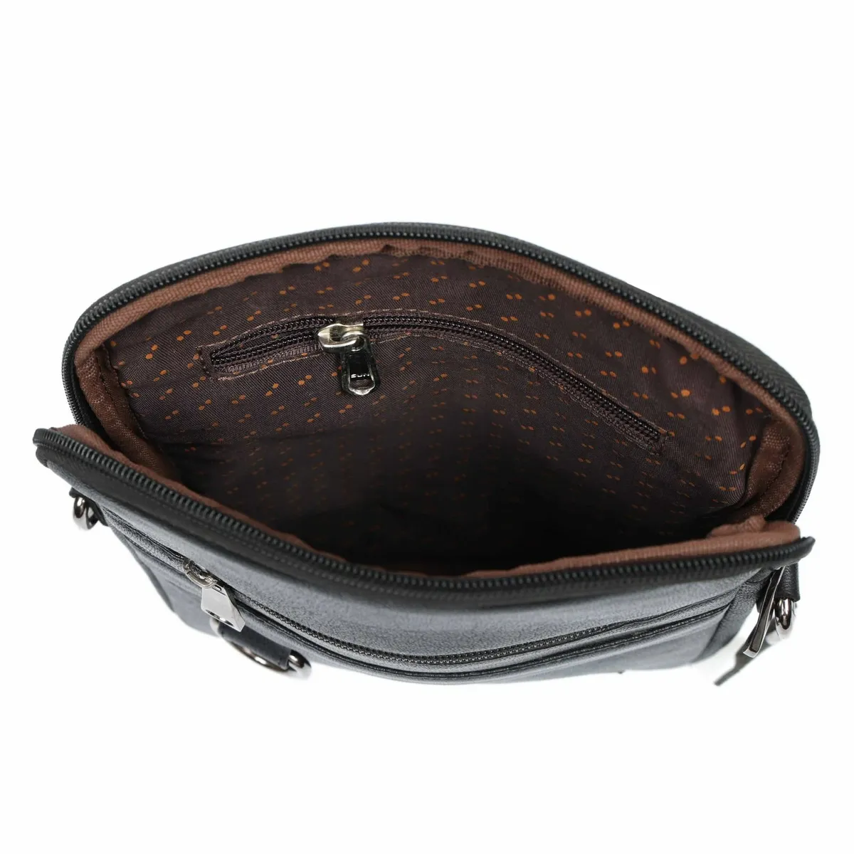 Handmade Genuine Leather Crossbody Sling Bag - Image 4