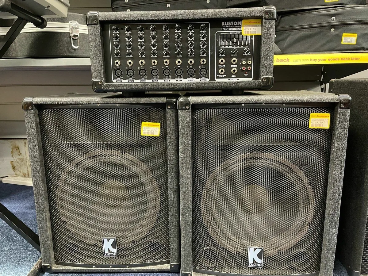 Kustom 160w PA System - Image 1