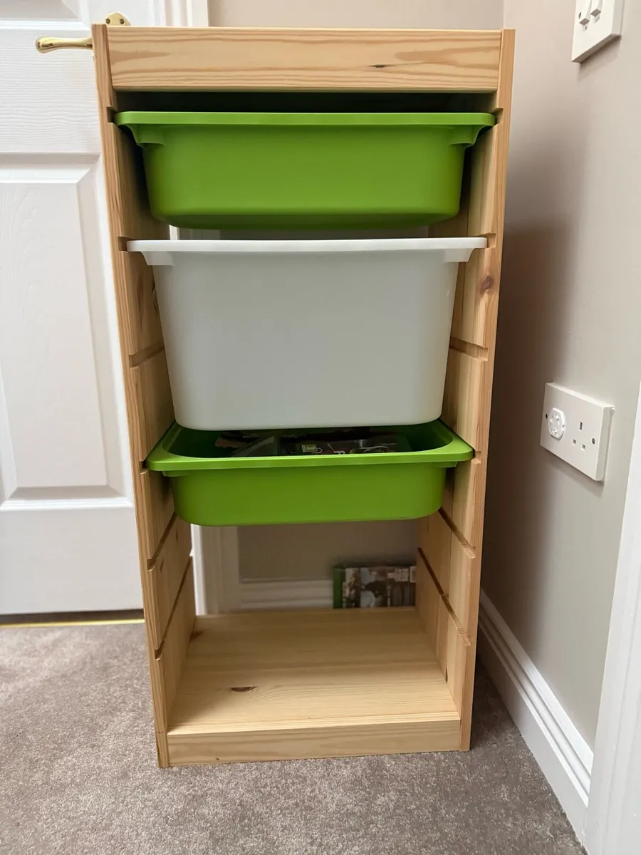 IKEA Trofast and buckets - Image 2