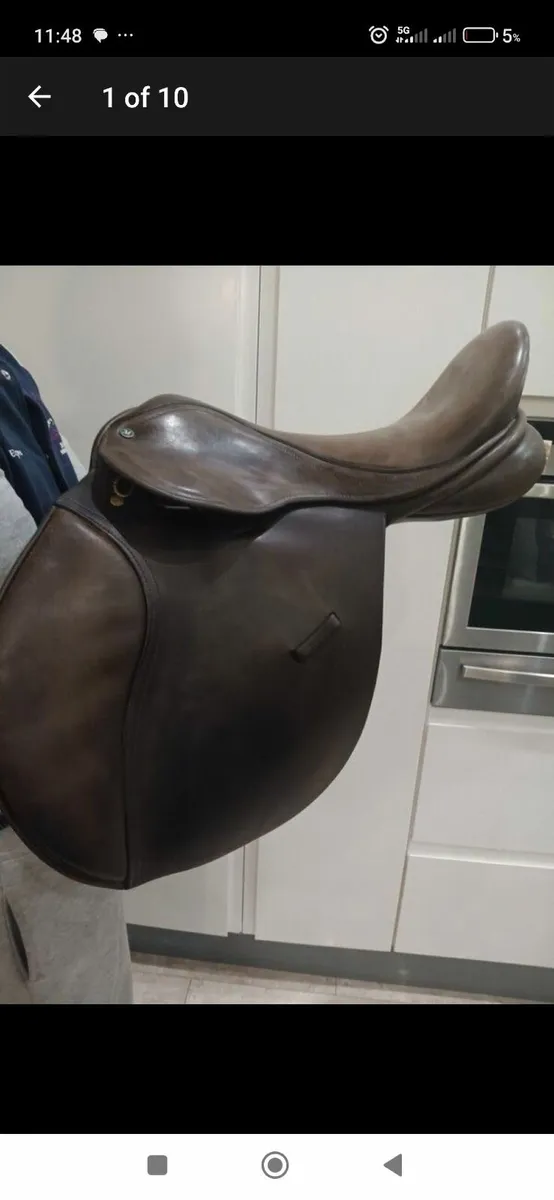 English Saddle 17 inch - Image 2