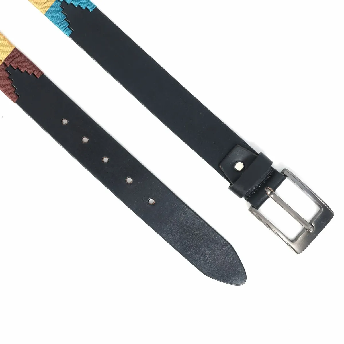 Handmade Genuine Leather Unisex Polo Belt - Image 3