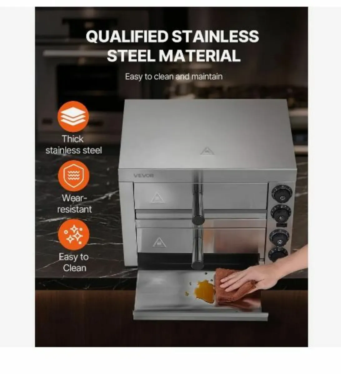 Electric Pizza Oven for Countertops, 12-inch - Image 4