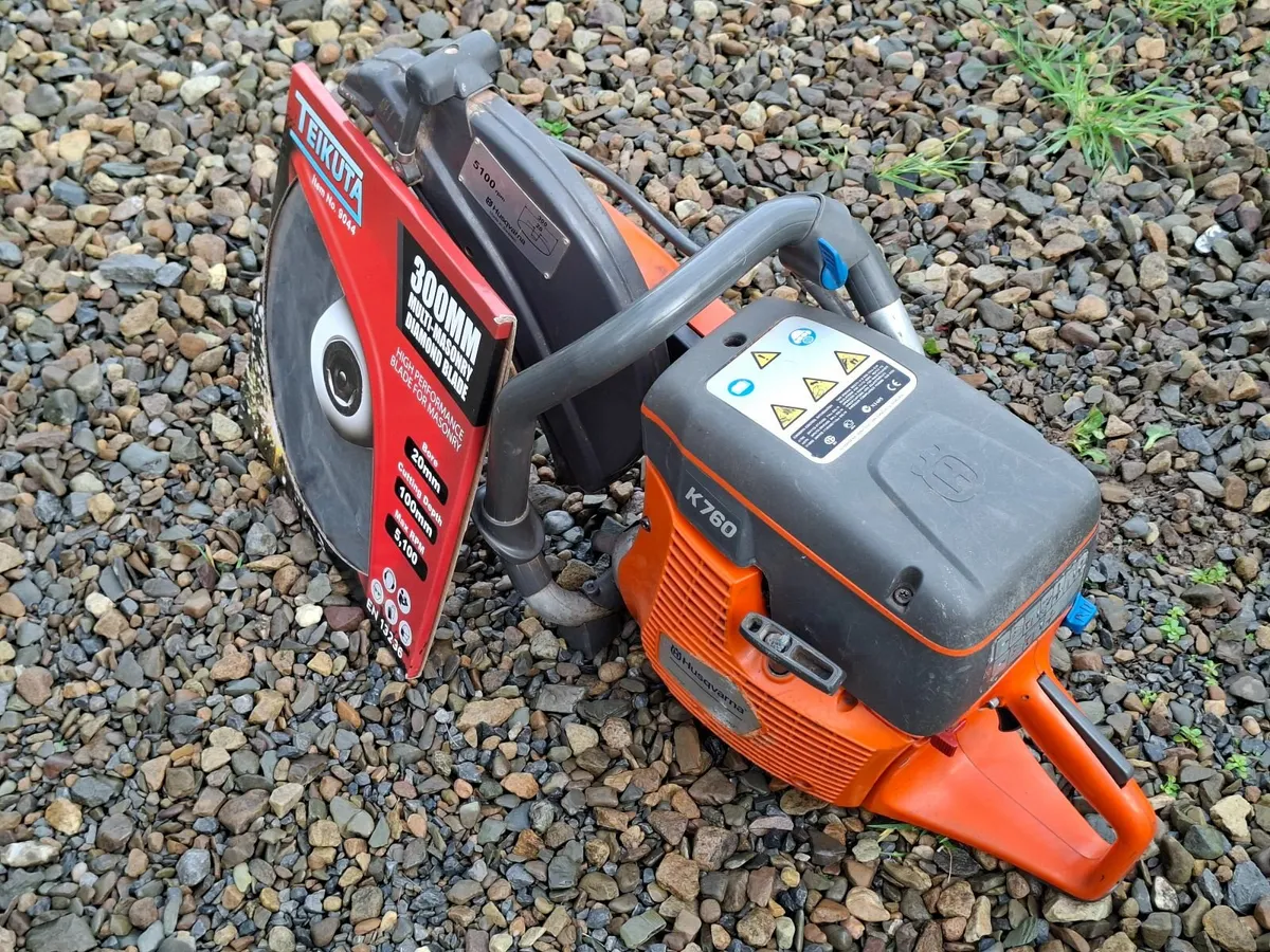Husqvarna K760 Consaw "Refurbished" - Image 3